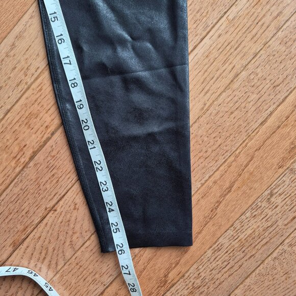 Knix Papaya Faux Leather Leggings XL - Picture 14 of 16